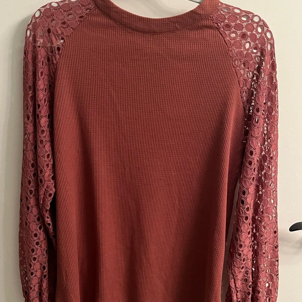 Lace Sleeve blouse